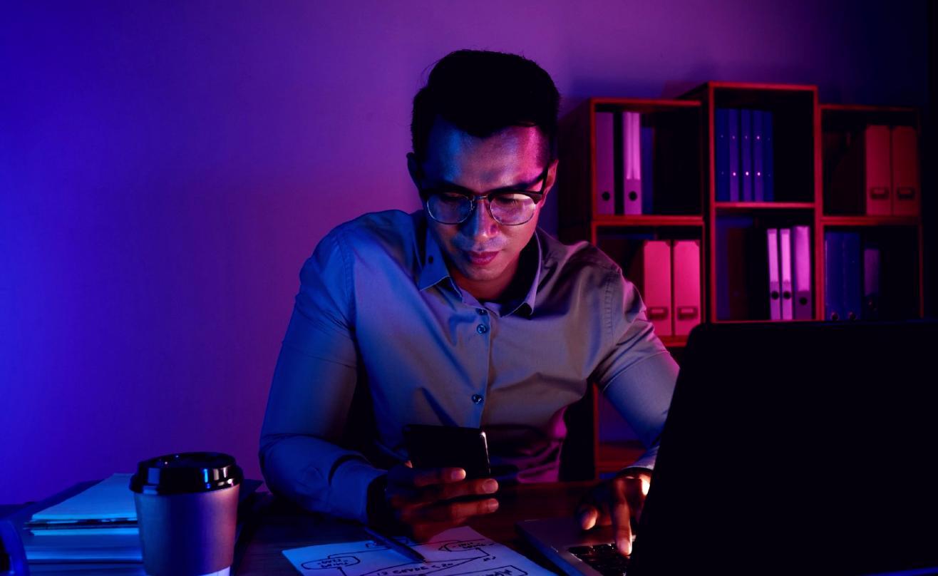 Student working through poetry exercises at desk